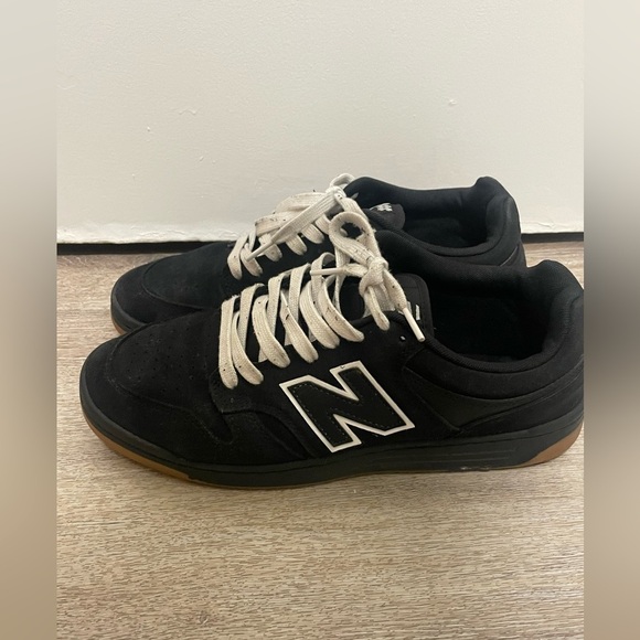 New Balance 480 Black and White Sneakers Men’s size 10 - Picture 5 of 8